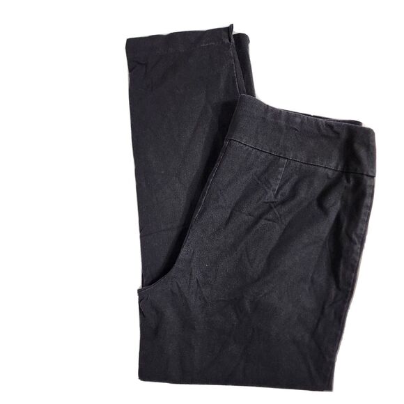 Fabulously Slimming Chicos Womens Pants Size 1 Med 8 Ankle Pull On 4 Way Stretch - Picture 3 of 10